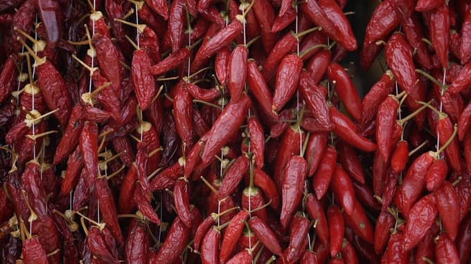 Nurdağı'nın Lezzet Hazinesi Kuru Patlıcan ve Kuru Biber